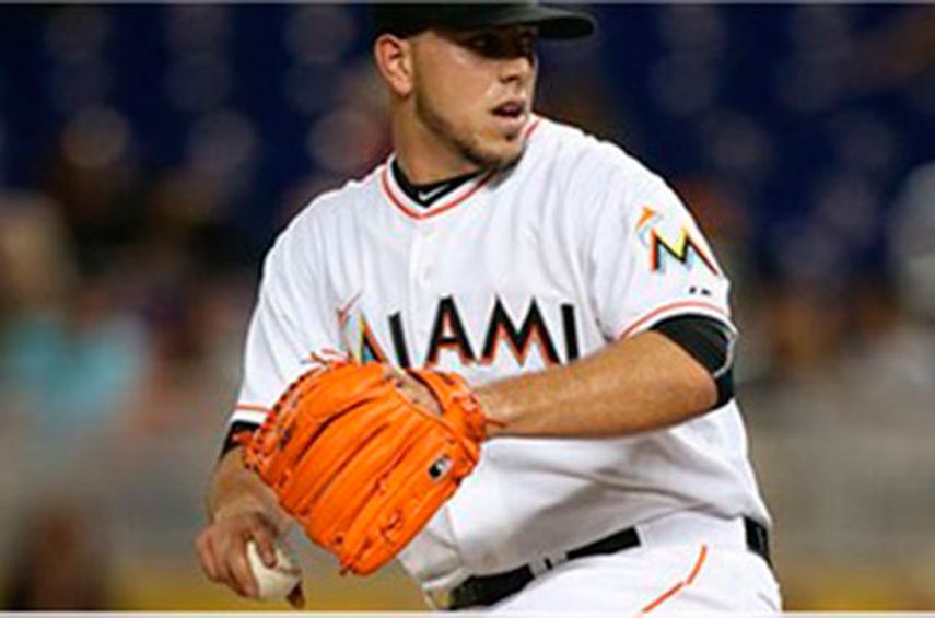 Fernández dejó su efectividad en 2.08 (MARLINS.COM)