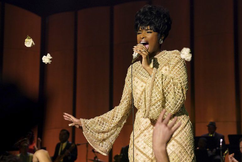 En esta imagen proporcionada por MGM Jennifer Hudson como Aretha Franklin en una escena de "Respect". 