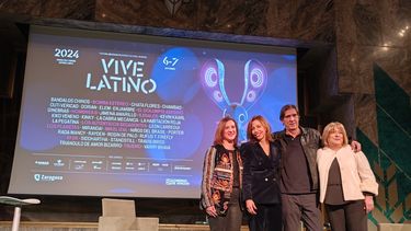 Presentación del cartel del Festival Vive Latino 2024