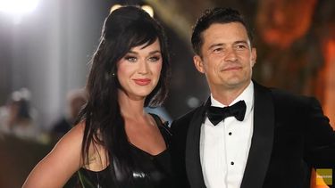 La cantante Katy Perry y el actor Orlando Bloom.