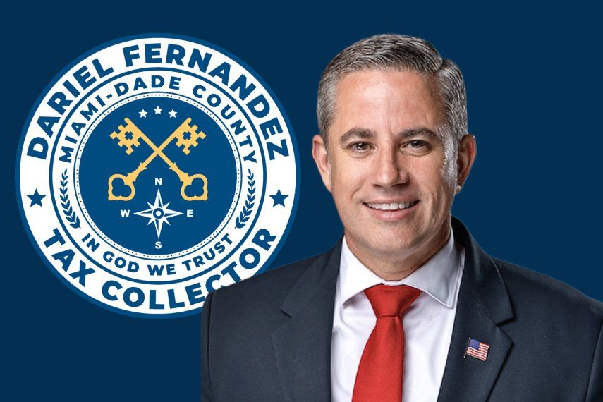 Recaudador de Impuestos del Condado de Miami-Dade, Dariel Fernández.