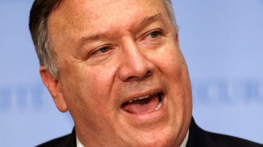 El secretario de Estado, Mike Pompeo.