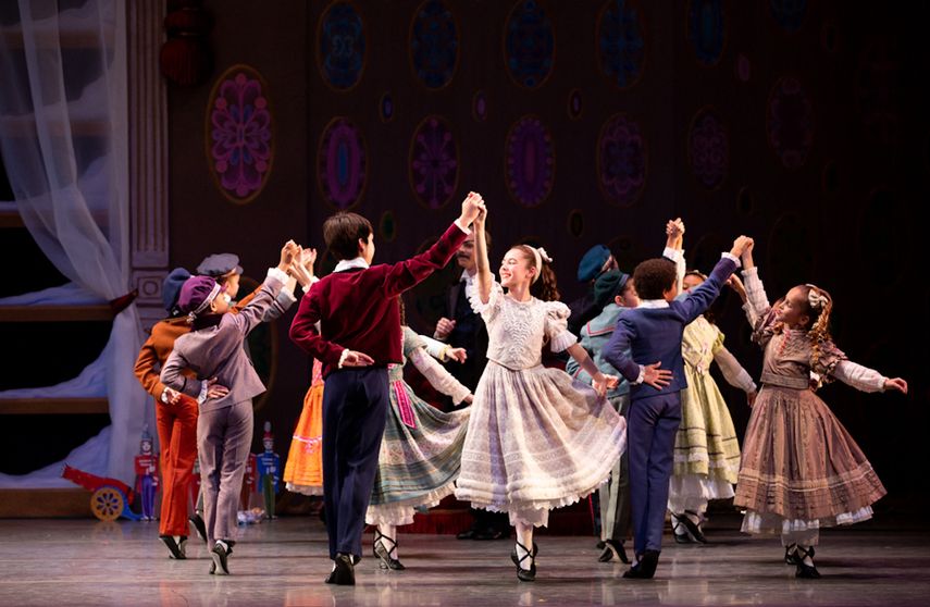 El talento infantil que participa en&nbsp;El Cascanueces por el Miami City Ballet.