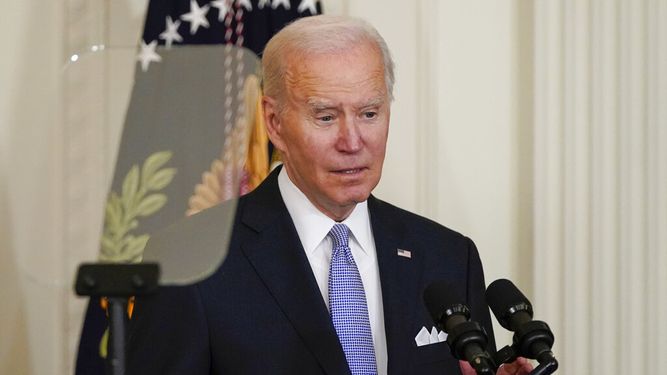El presidente Joe Biden en la Casa Blanca.