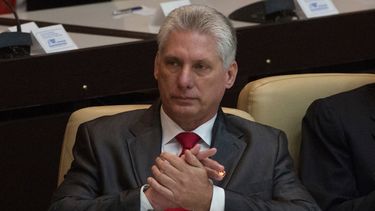 El gobernante cubano Miguel Díaz-Canel.&nbsp;
