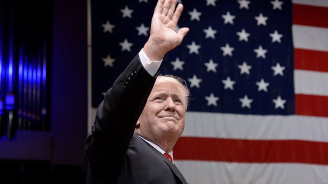 El presidente de los Estados Unidos, Donald Trump.