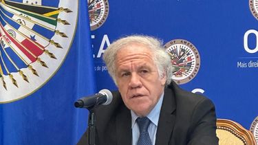 El secretario general de la OEA, Luis Almagro
