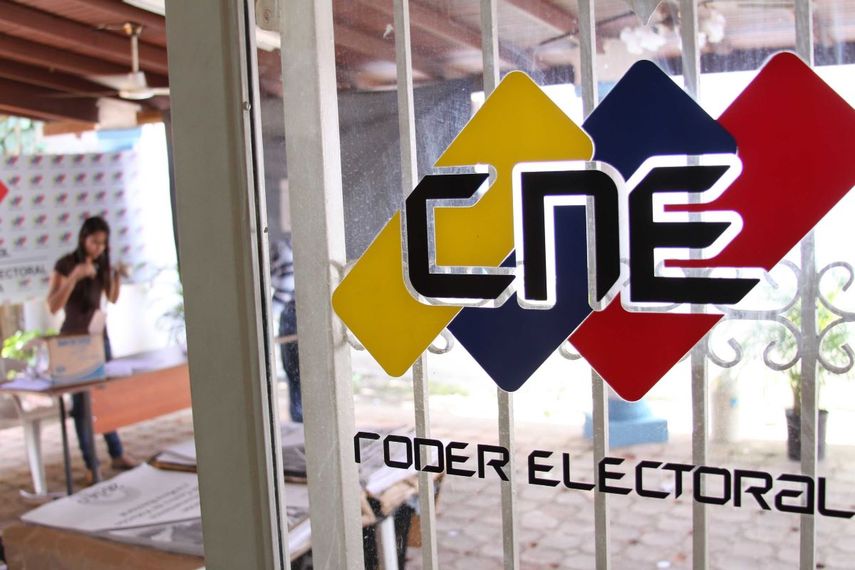 Venezuela. Sede del Consejo Nacional Electoral (CNE).
