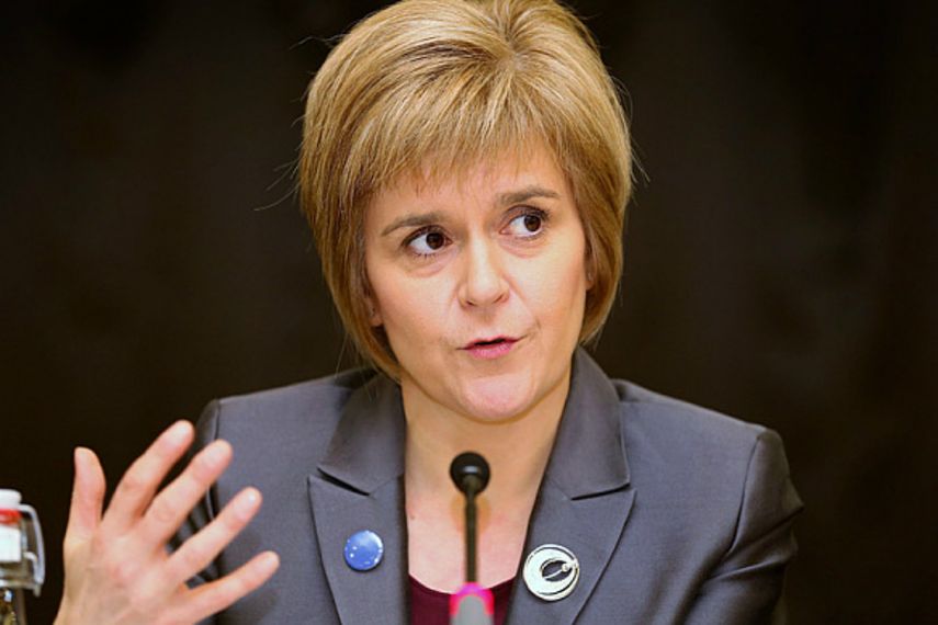 Nicola Sturgeon, ministra principal de Escocia 