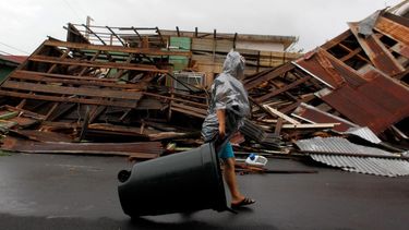 Puerto Rico sufrió un fuerte impacto del huracán María, y los estragos de la tormenta son evidentes en la isla.