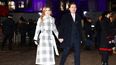 La princesa Beatriz de York y su esposo Edoardo Mapelli Mozzi llegan para asistir al Servicio de villancicos juntos en Navidad en la Abadía de Westminster, en Londres, el 15 de diciembre de 2022.