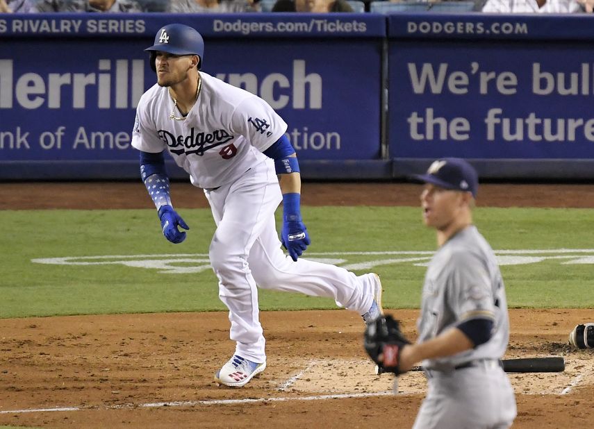 Yasmany Grandal se convierte en agente libre luego de una temporada 2018 en la que llegó a la Serie Mundial con los Dodgers de Los Ángeles.
