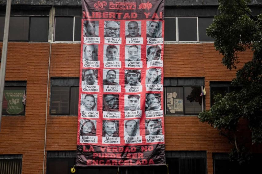 La sede del Colegio Nacional de Periodistas de Venezuela fue objeto de vandalismo&nbsp;