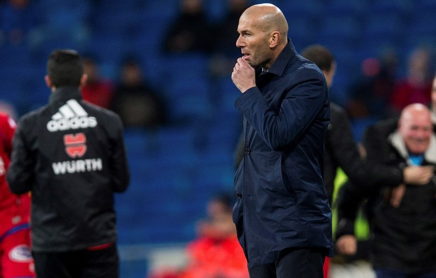 El equipo de Zidane apenas evidenció la teórica diferencia que debe existir entre el actual campeón de Europa y un conjunto de la segunda categoría del fútbol español.