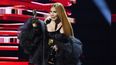 Ivy Queen recibe el premio Icono Urbano en los Premios Latin Billboard, el jueves 5 de octubre de 2023, en Coral Gables, Florida.