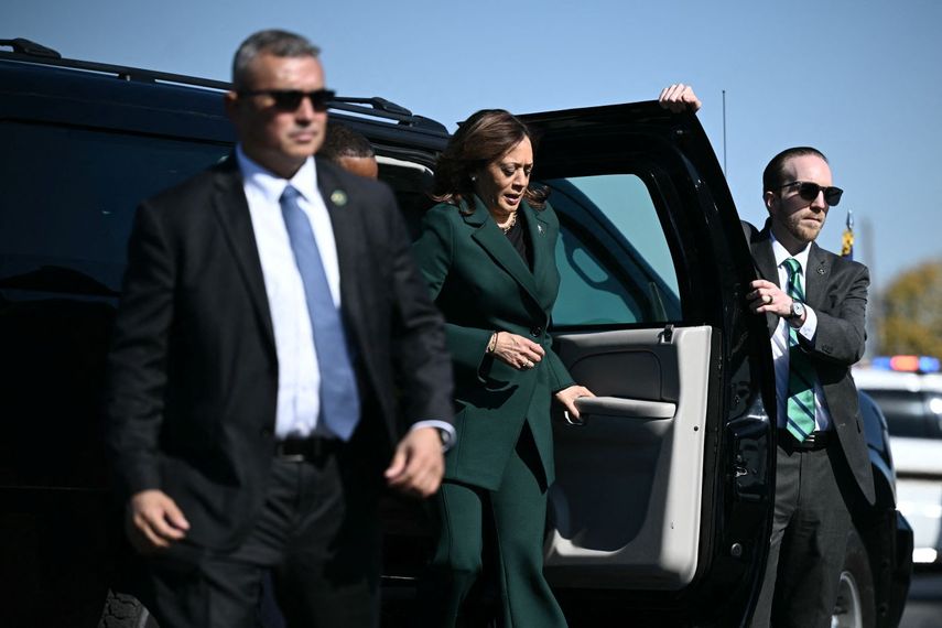 La exvicepresidenta Kamala Harris.