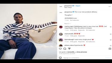 Fotografía de la marca de moda de lujo Jacquemus.