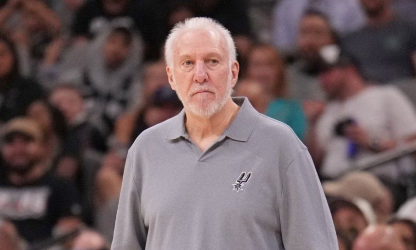 El entrenador de los Spurs de San Antonio Gregg Popovich&nbsp;