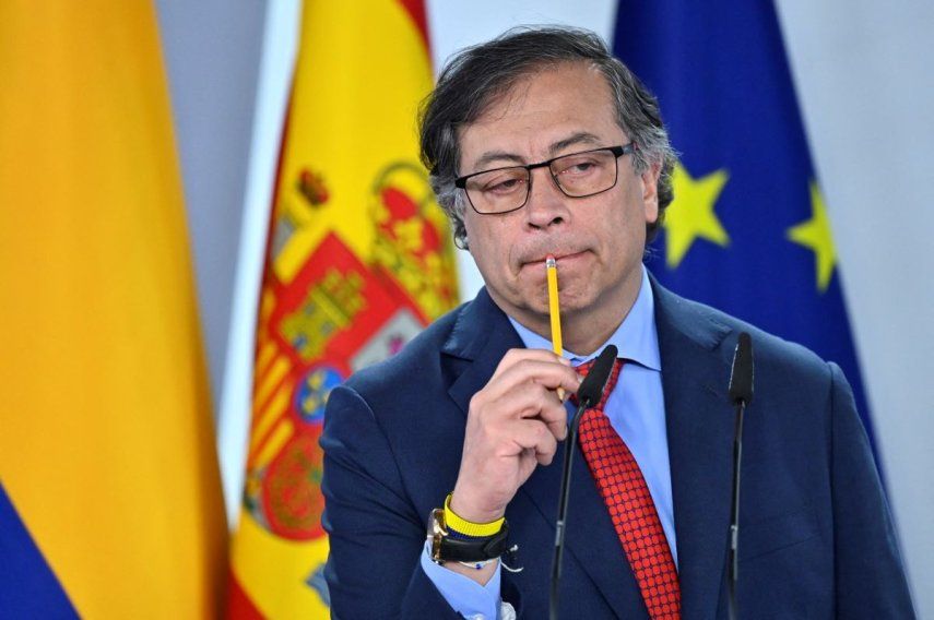 El presidente de Colombia, Gustavo Petro.