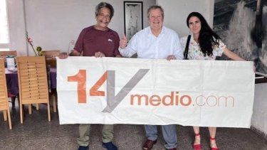 Mike Hammer en la redacción de 14ymedio.