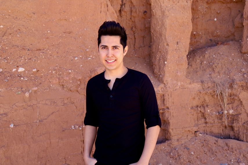 El cantante Santiago Alberto.&nbsp;