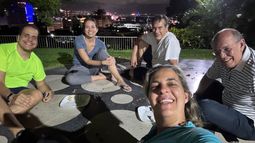 Los opositores Magalli Meda, Claudia Macero, Pedro Urruchurtu, Omar González y Humberto Villalobos, miembros del equipo de María Corina Machado que estaban refugiados en la Embajada de Argentina en Caracas, se encuentran sanos y salvos en EEUU