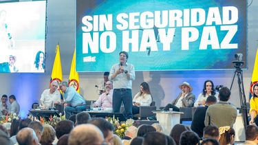 Dìas antes del atentado, el aspirante presidencial Miguel Uribe Turbay participó en un evento polìtico cuyo tema fue la seguridad.&nbsp;