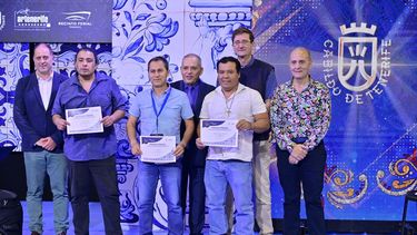 Galardonados con los premios de la Feria Tricontinental de Tenerife el 1 de noviembre de 2024.