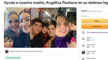 Hijos de Angélica Pacheco solicitan ayuda para defender a su madre