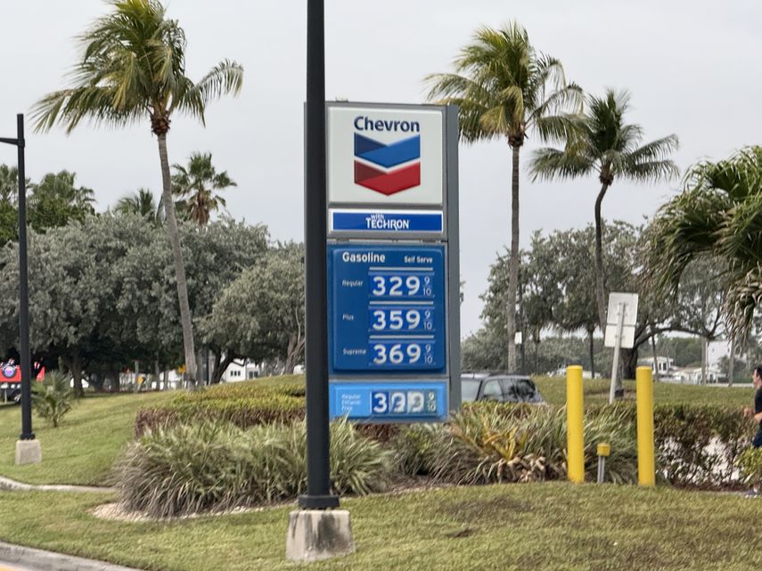 Precio de la gasolina en Florida se mantiene estable.&nbsp;