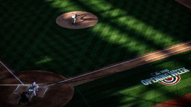 Los Filis de Filadelfia y los Nacionales de Washington se ven las caras en un desafío en la capital de los Estados Unidos, el 27 de marzo de 2025.