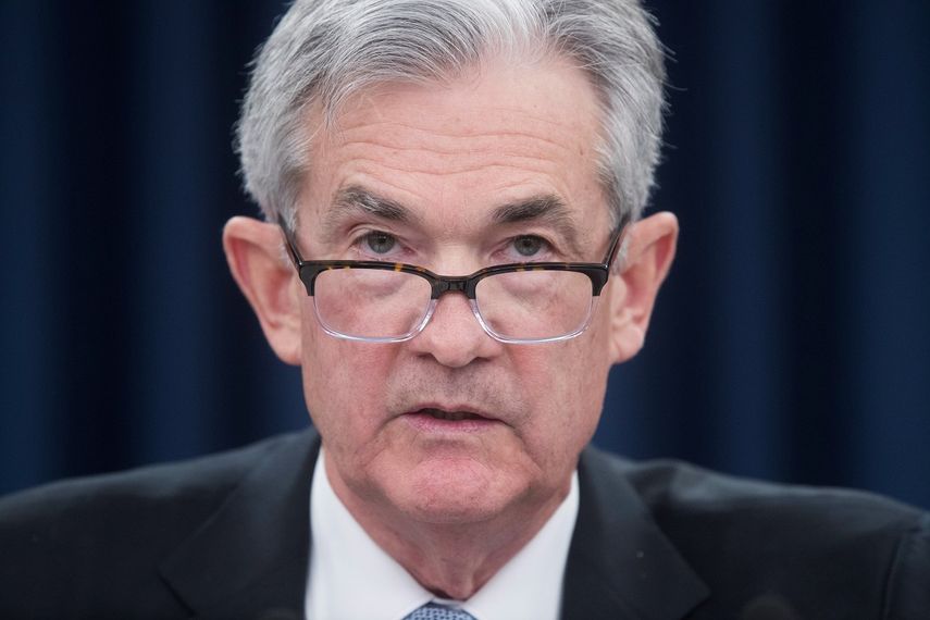 Jerome&nbsp;Powell, presidente de la Reserva Federal (FED) en EEUU.&nbsp;