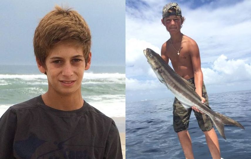 Austin Stephanos y Perry Cohen. (GUARDIA COSTERA)