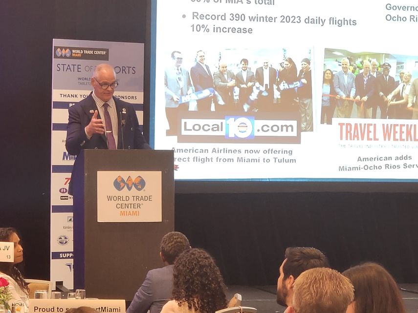 Ralph Cutié, director del Aeropuerto Internacional de Miami y presidente ejecutivo del Departamento de Aviación de Miami-Dade.