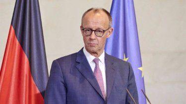 El canciller alemán, Friedrich Merz
