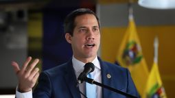 Juan Guaidó, líder opositor venezolano.