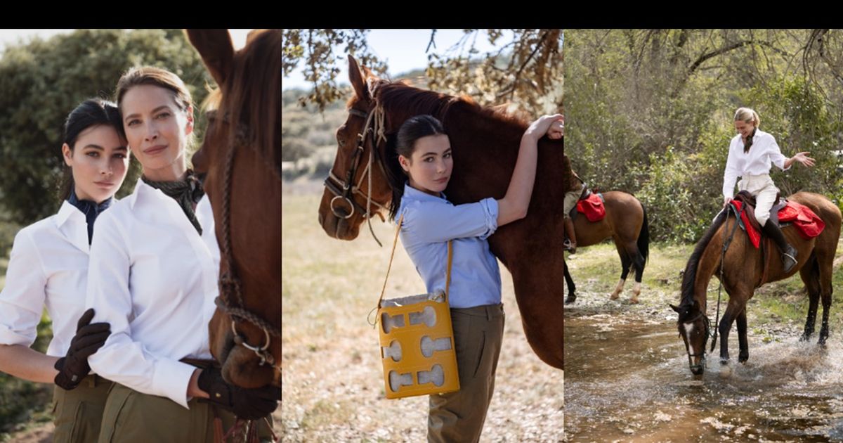 Christy Turlington for CH Carolina Herrera 'Insignia' Bags by