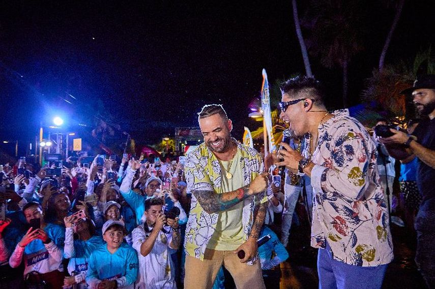 Chyno y Nacho presentan Manía en la ciudad de Lechería.&nbsp;