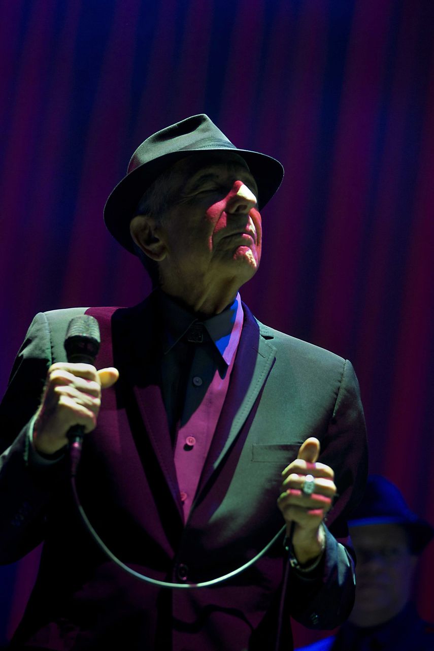 El cantante&nbsp;Leonard Cohen.&nbsp;