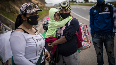 Alertan sobre indefensión de niños migrantes venezolanos.&nbsp;