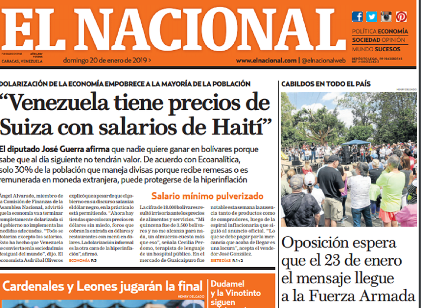 EL NACIONAL 20 de enero 2019.png