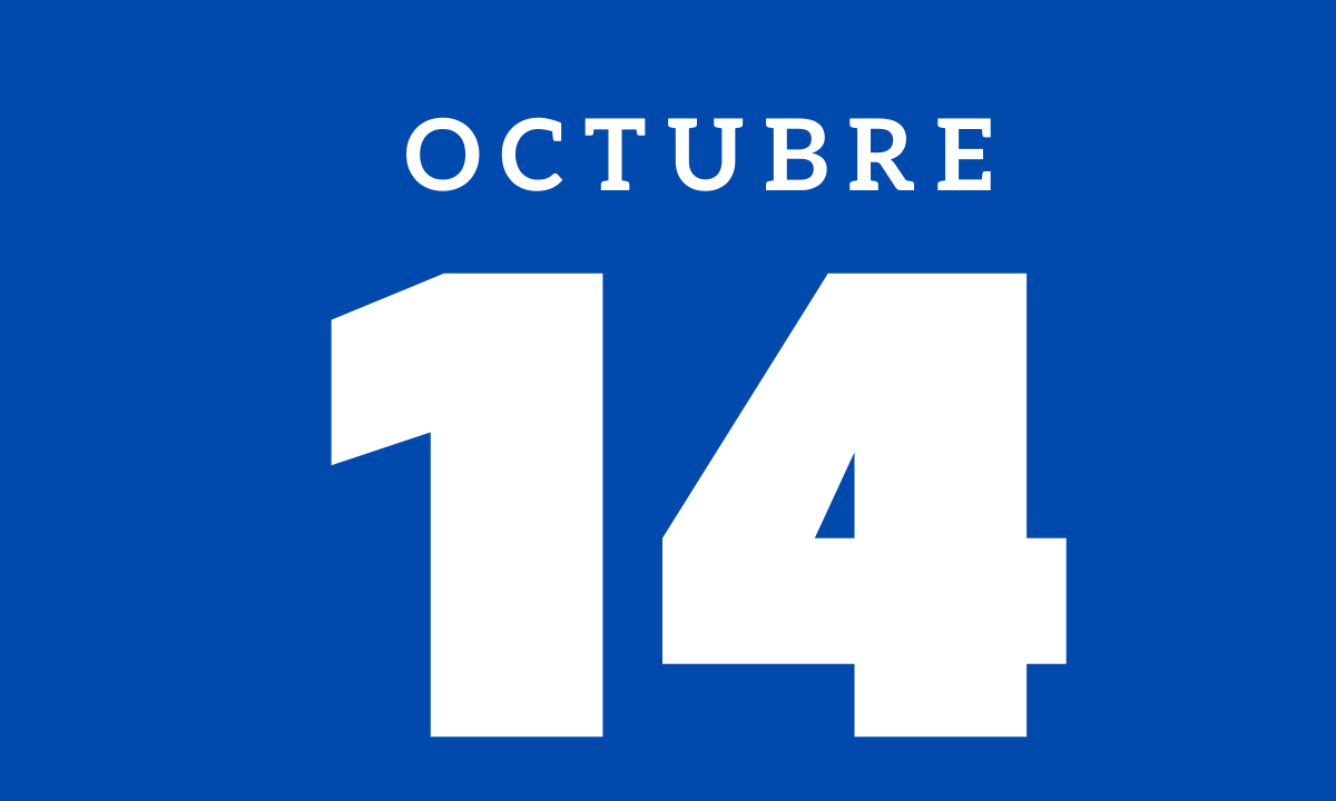 10 hechos relevantes ocurridos un 14 de octubre 10 hechos relevantes ocurridos un 14 de octubre