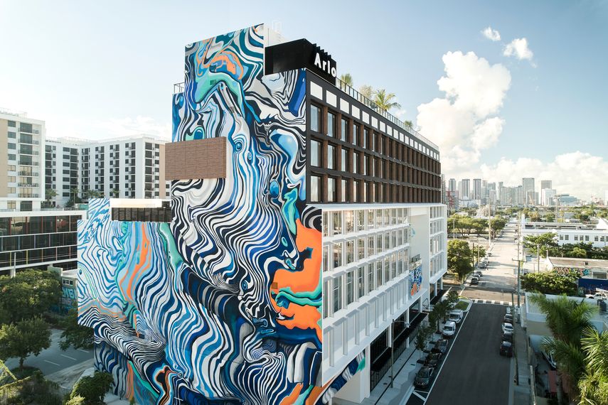 Arlo Wynwood, el primer hotel en abrir en el distrito creativo y cultural más importante de Miami, Florida.