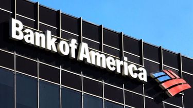 Logo de Bank of America, el segundo banco más grande de Estados Unidos