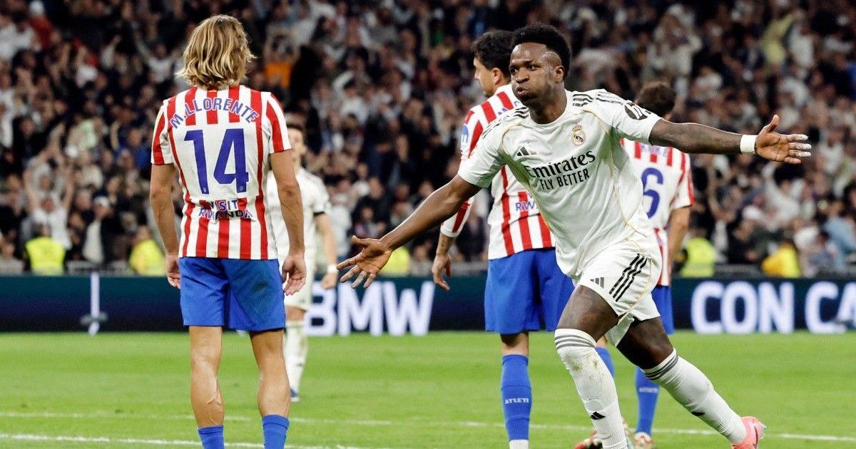 Real Madrid remonta al Atlético con doblete de Vinicius y sigue en la ...