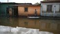 Vista de una calle inundada tras el paso del huracán Eta, ahora degradado a tormenta tropical, en Morales, Izabal, a 220 km al norte de la Ciudad de Guatemala, el 7 de noviembre de 2020. Decenas de personas han muerto o siguen desaparecidas debido a los restos del huracán Eta. inundaciones y deslizamientos de tierra provocados en su marcha mortal a través de América Central. Vista de una calle inundada tras el paso del huracán Eta, ahora degradado a tormenta tropical, en Morales, Izabal, a 220 km al norte de la Ciudad de Guatemala, el 7 de noviembre de 2020. Decenas de personas han muerto o siguen desaparecidas debido a los restos del huracán Eta. inundaciones y deslizamientos de tierra provocados en su marcha mortal a través de América Central.
