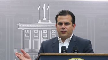 El gobernador de Puerto Rico, Ricardo Rosselló