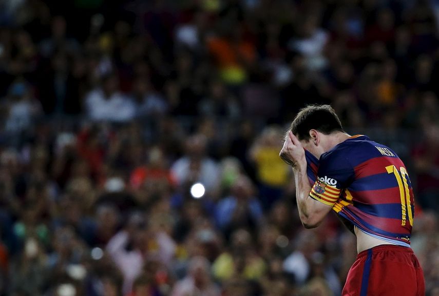 Messi ha fallado 16 tiros penales con el Barcelona. (REUTERS)