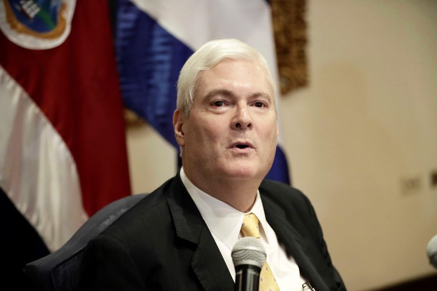 El ministro de Relaciones Exteriores costarricense,&nbsp;Manuel Ventura.