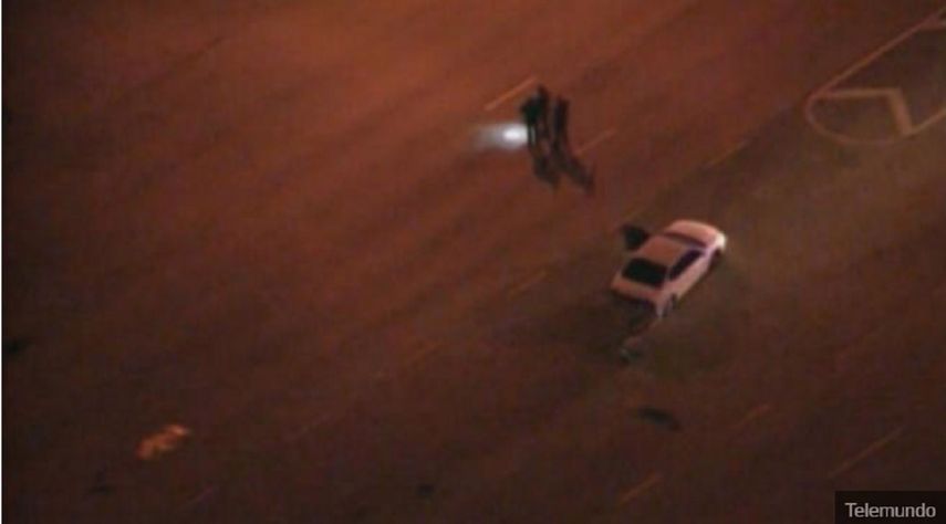 En el accidente estuvieron involucrados un vehículo y una motocicleta.